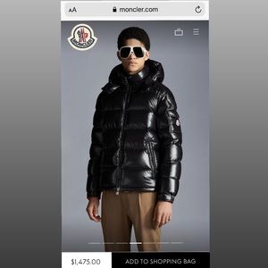 Moncler Maya Short Down Jacket